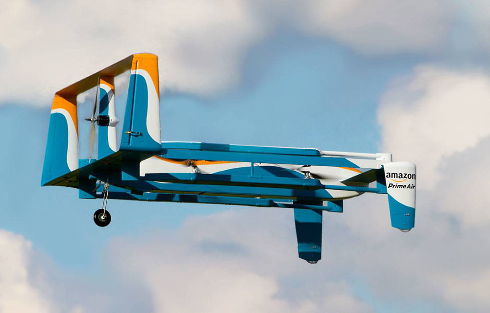 PARCEL BY DRONE: 13 MINUTES FROM THE ORDER TO DELIVERY