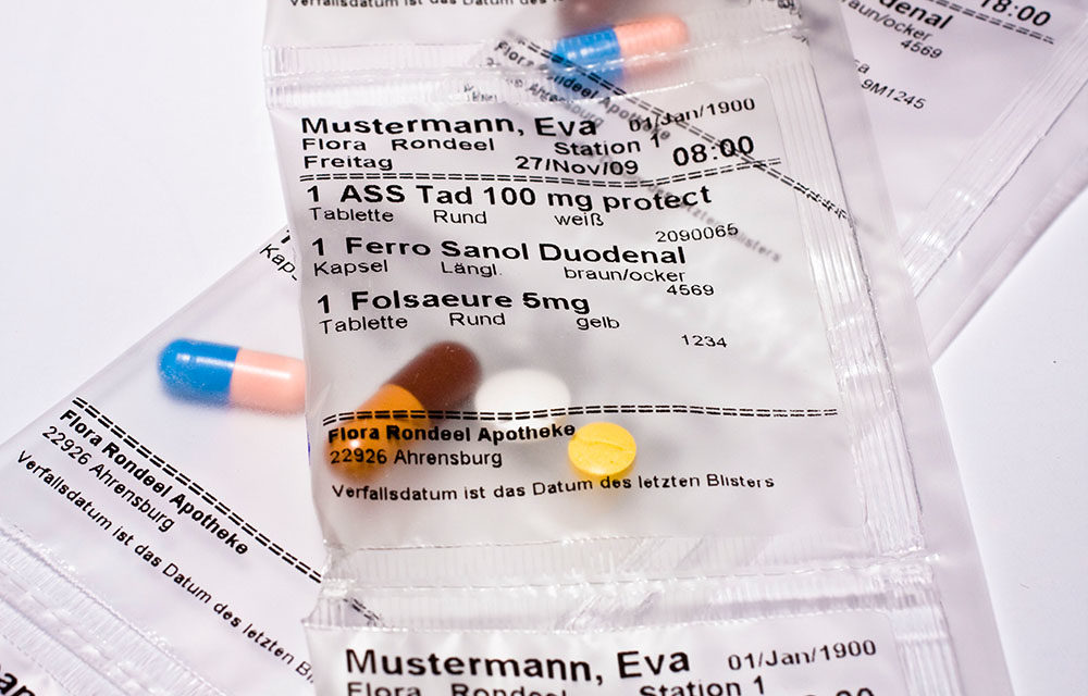 REPACKAGING PHARMACEUTICALS IN BLISTER PACKS