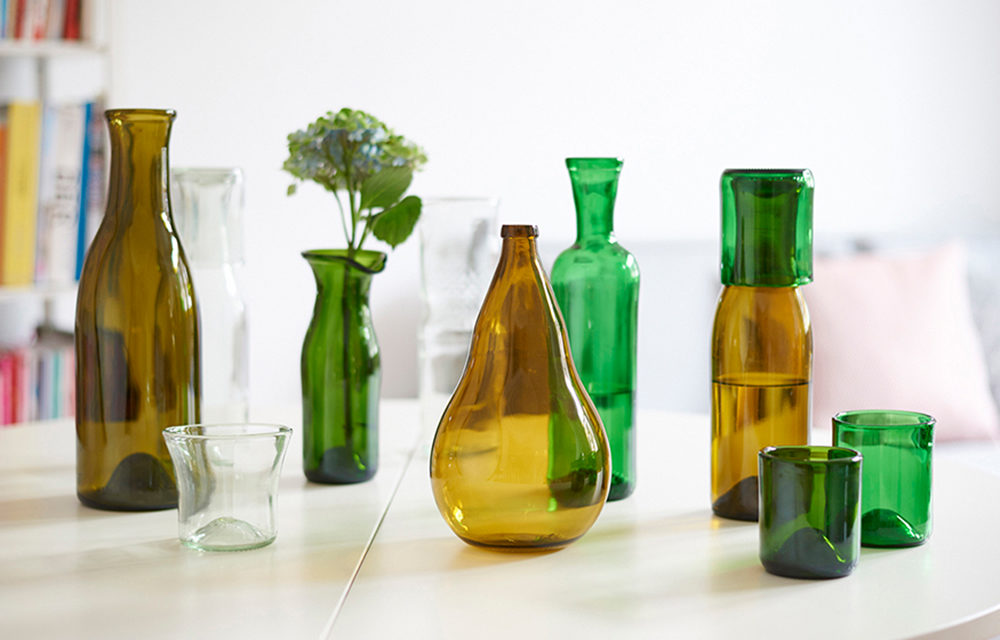 UPCYCLING GLASS BOTTLES