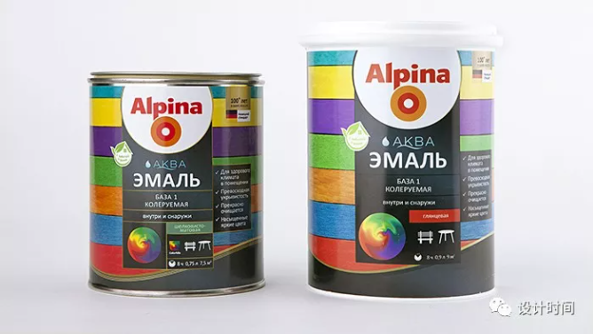 Alpina油漆包装设计